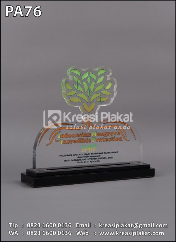 Plakat Akrilik Indonesian Mangrove for Incredible Protection