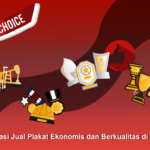 Rekomendasi Jual Plakat Ekonomis dan Berkualitas di Yogyakarta