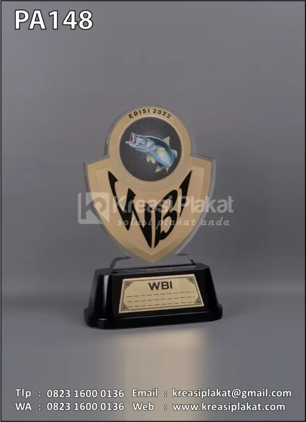 Plakat Akrilik Penghargaan WBI